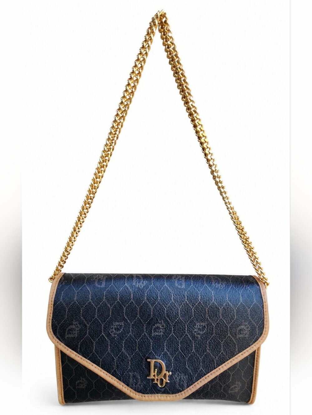 Christian Dior Honeycomb Chain Shoulder Bag